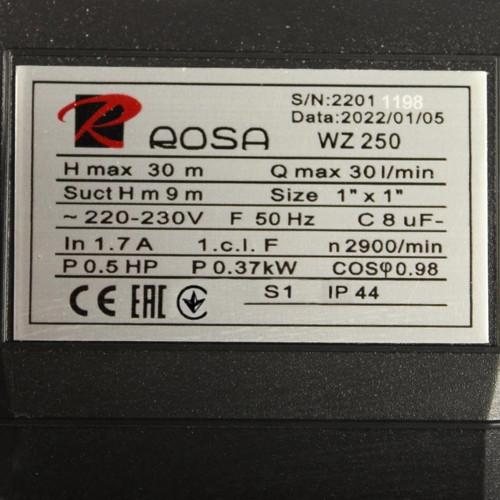  Насосна станція Rosa WZ 250; 0,37 кВт; h: 30 м; 30 л/хв