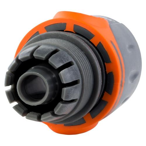 Конектор 1/2" швидкознімний для шланга 1/2" (ABS+TPR) FLORA (5015524)