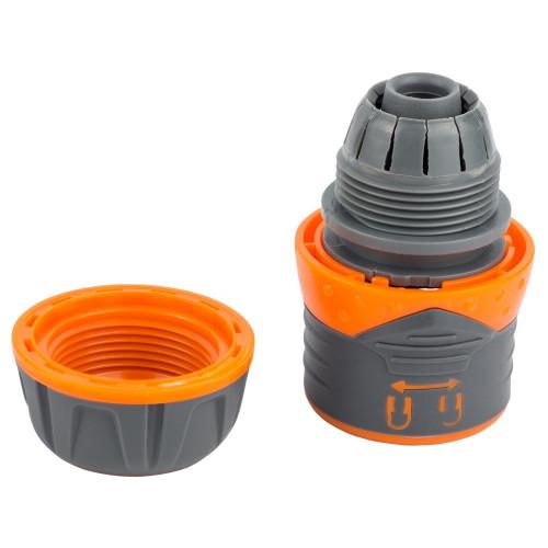 Конектор 1/2" швидкознімний для шланга 1/2" із замком (ABS+TPR) FLORA (5015464)