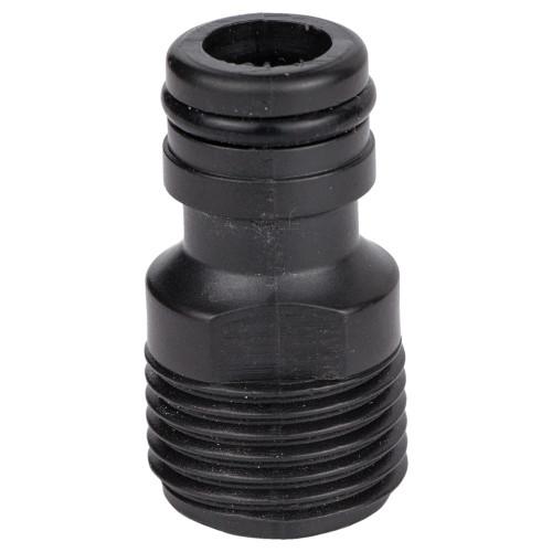 Адаптер для конектора 1/2" із зовнішнім різьбленням 1/2" (ABS) GRAD (5016355)