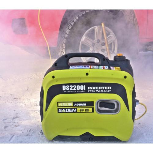 Инверторный бензиновый генератор 2кВт Saden DS2200i