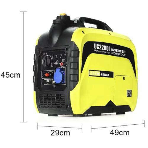 Инверторный бензиновый генератор 2кВт Saden DS2200i