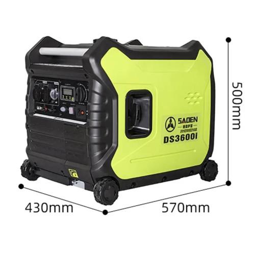 Инверторный бензиновый генератор 3.5кВт Saden DS3600i