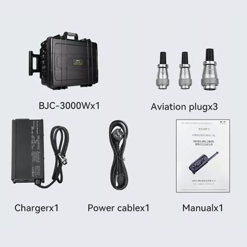BJC-3000W 785400 мА/г 2827Wh Зарядна станція портативна 3кВт