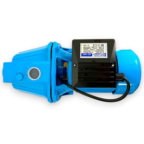 Поверхневий насос Expert Pump JET-100S; 1,1 кВт, h=50м, Q=50л/хв (чавун короткий)