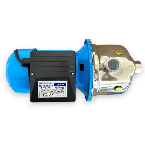 Поверхневий насос Expert Pump JS-100; 1,1 кВт, h=50м, Q=50л/хв (нержавіюча сталь)